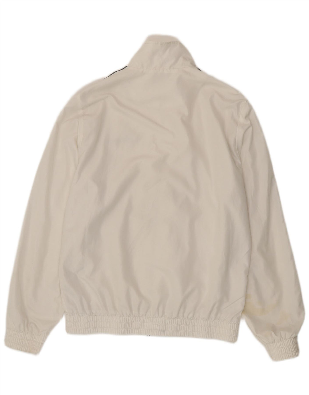 Lotto Mens Tracksuit Top Jacket Medium White Polyester