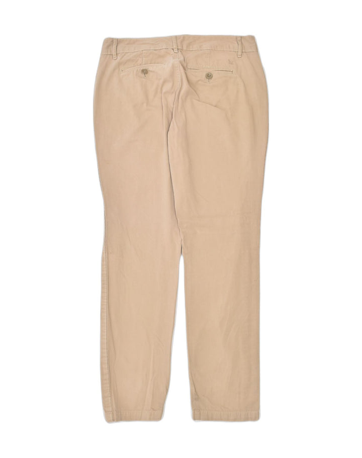 EDDIE BAUER Womens Chino Trousers US 4 Small W30 L30 Beige Cotton | Vintage | Thrift | Second-Hand | Used Clothing | Messina Hembry 