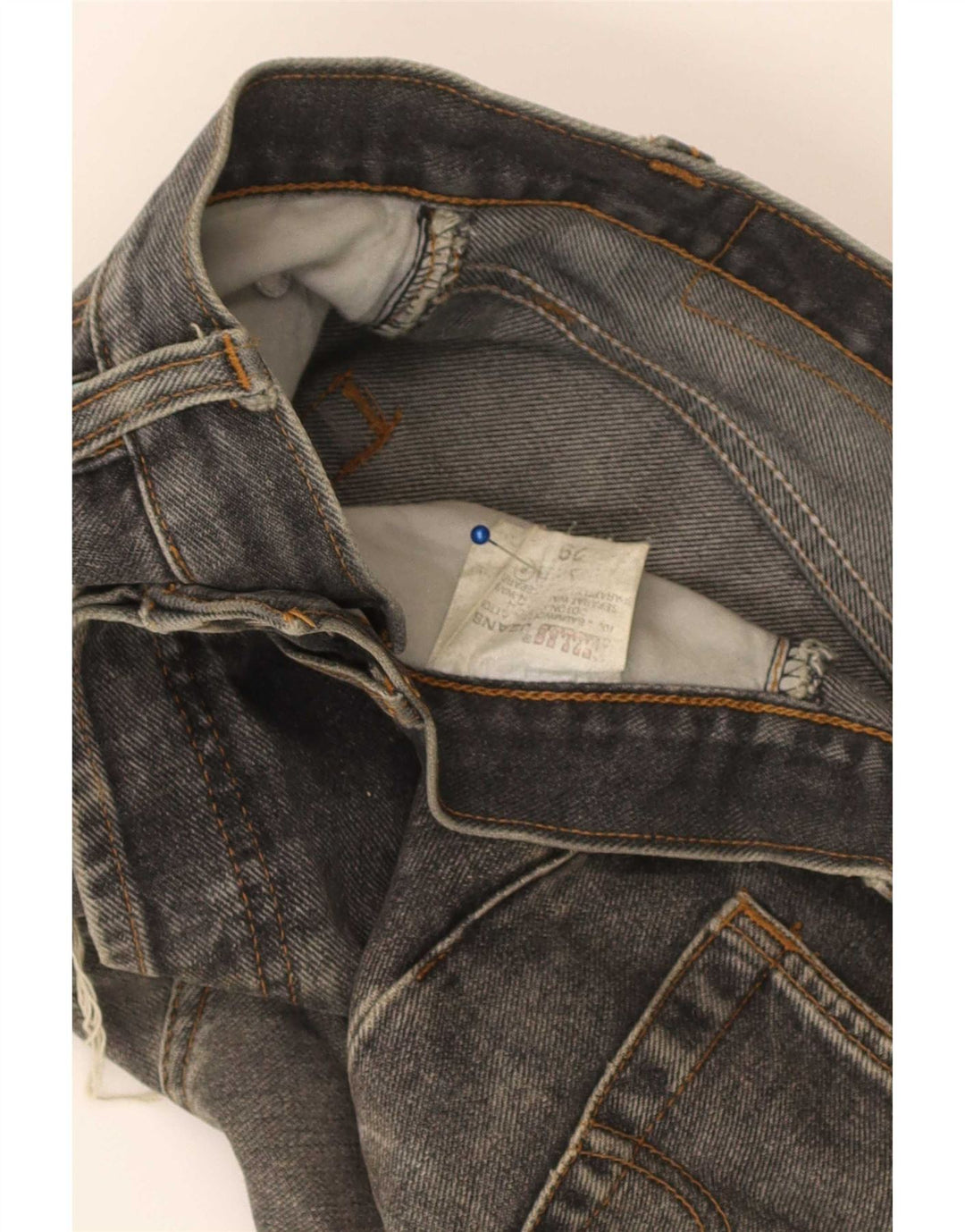 Dallas denimshorts til kvinder W29 mellemgrå bomuld