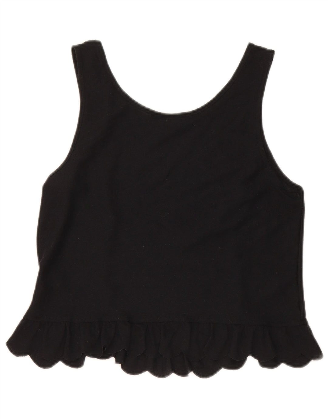 Topshop Débardeur Femme UK 8 Small Noir Polyester