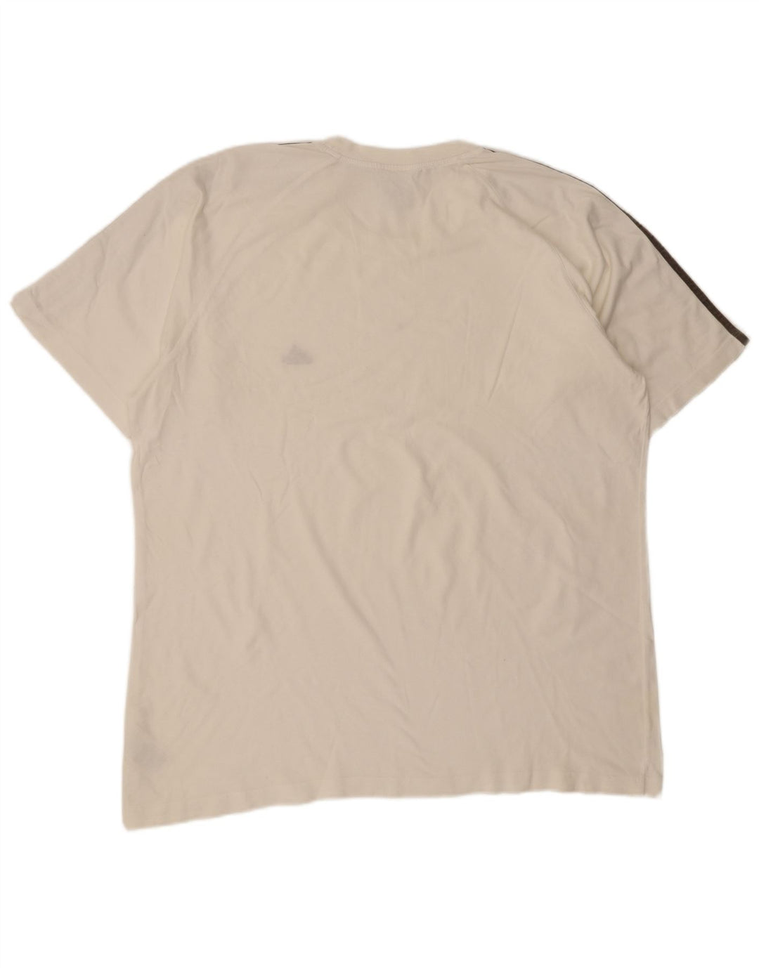 ADIDAS Mens T-Shirt Top 2XL White Cotton