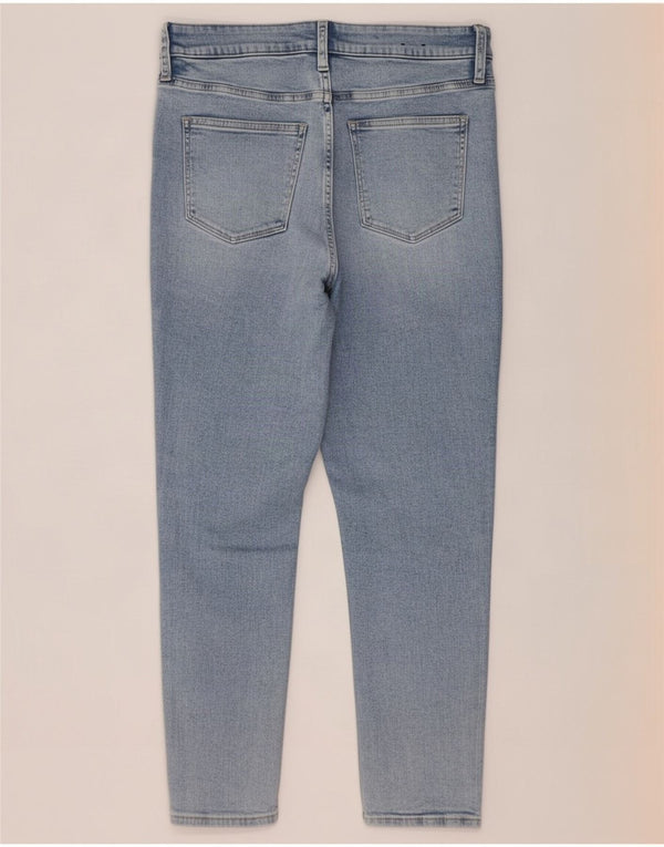 Gap Damen High Rise Skinny Jeans US 14 XL W32 L26 Blaue Baumwolle