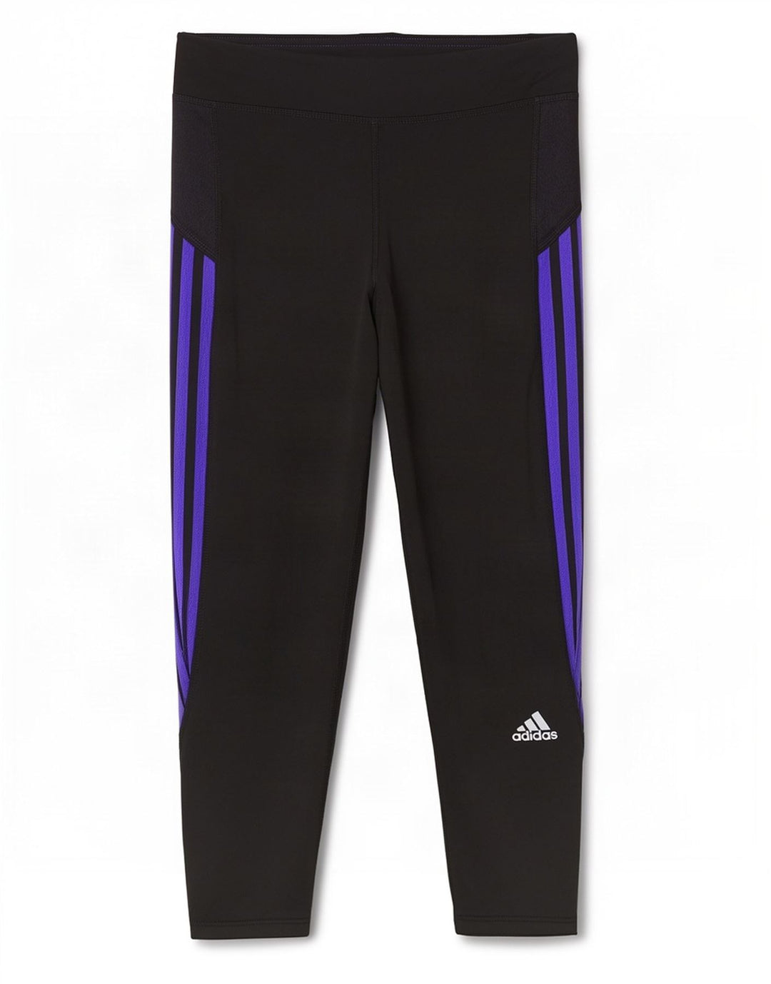 Adidas Γυναικείο κολάν Capri Climalite UK 14 Μεσαίου Μαύρου Πολυεστέρα