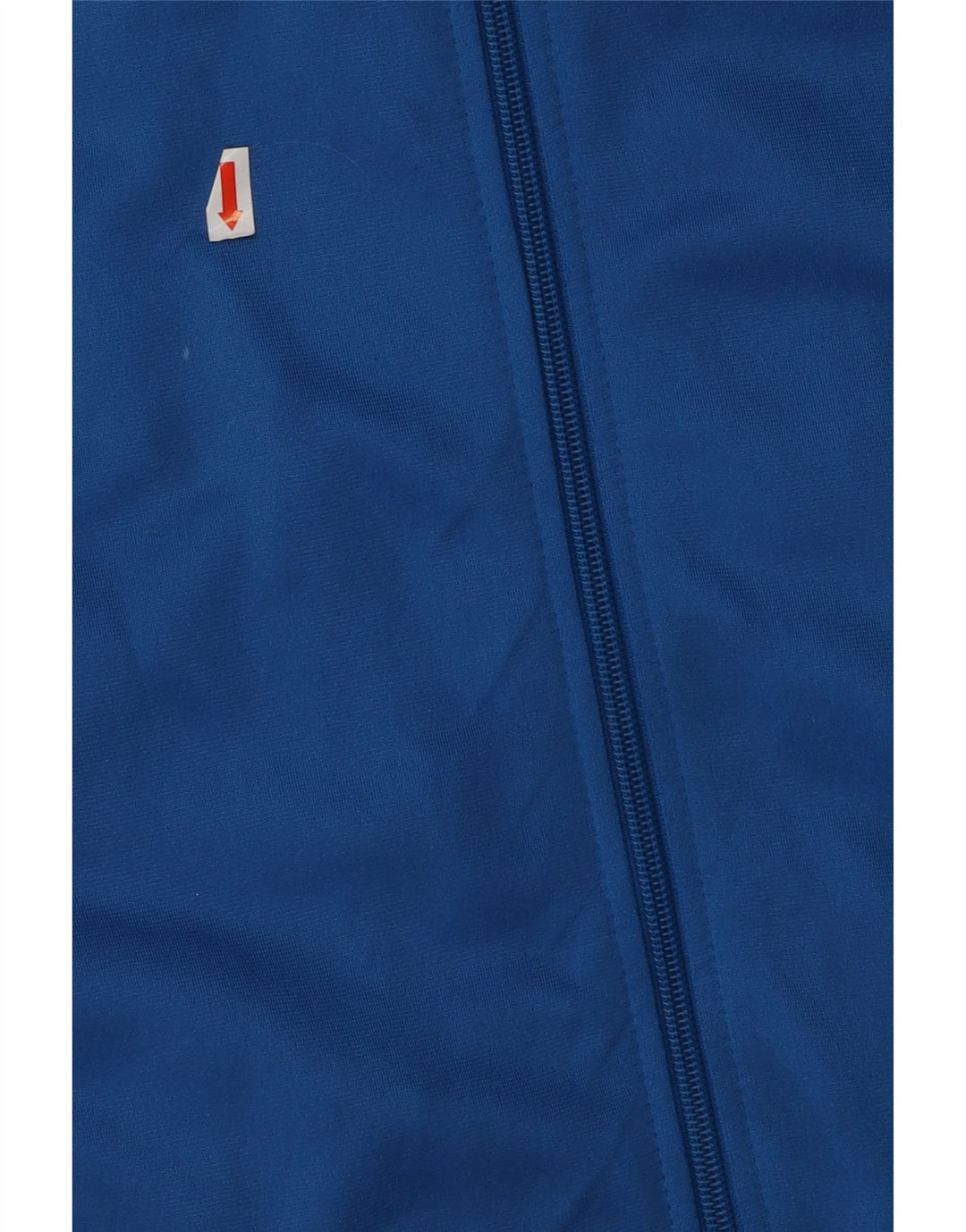 ASICS Mens Graphic Tracksuit Top Jacket Medium Blue Colourblock Polyester