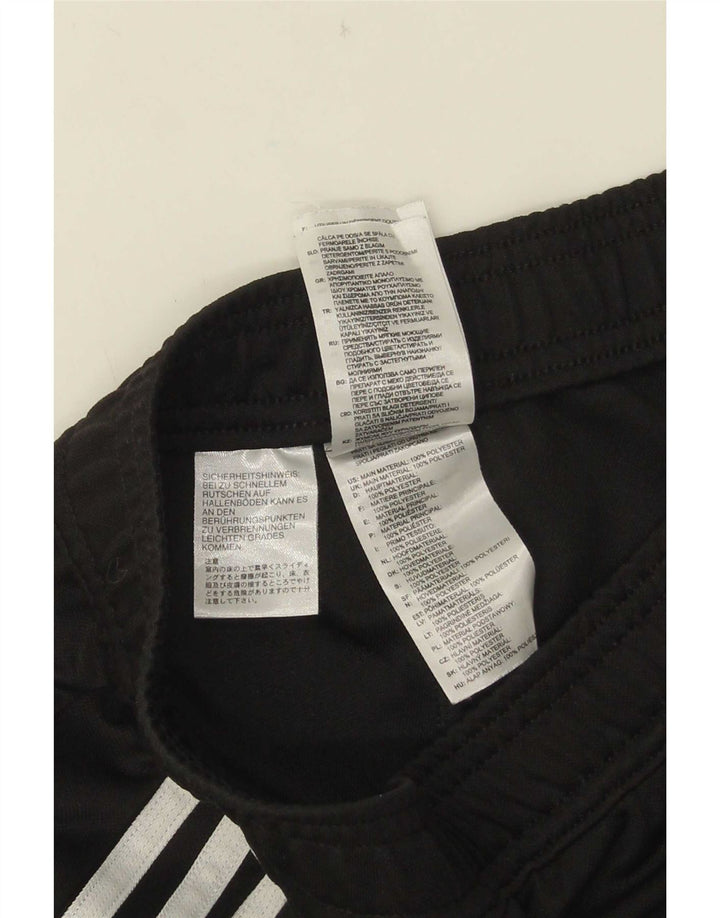 Adidas Womens Tracksuit Trousers UK 4 XS Black Polyester