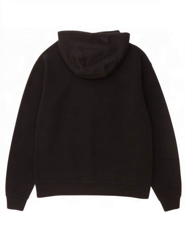 Lacoste Mens Classic Fit cipzáras kapucnis pulóver 6 XL méretű fekete pamut