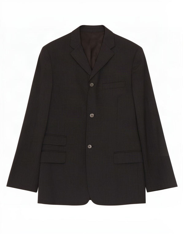 Dolce & Gabbana Veste Blazer Ittierre 3 Boutons Homme IT 50 Large Laine Grise