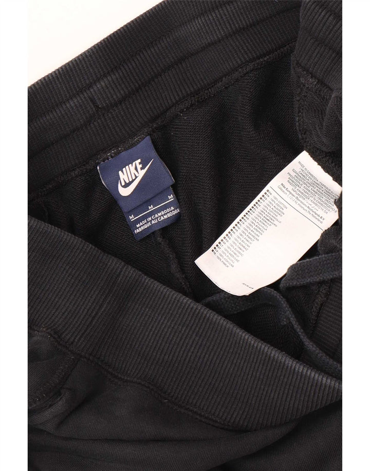 Męskie spodnie dresowe Nike, joggery, średnia czarna bawełna
