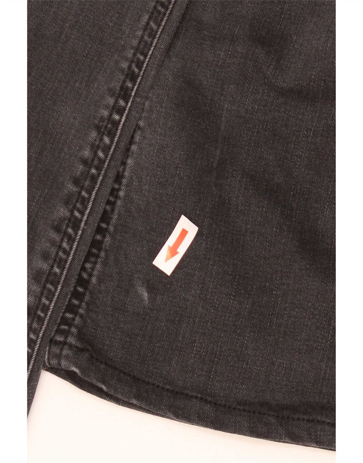 Zara Damen Schlagjeans EU 34 2XS W24 L31 Grau