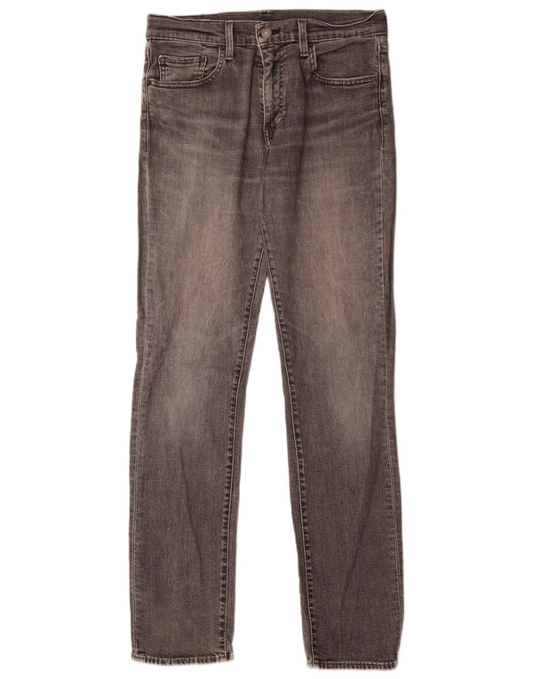 Męskie jeansy Levi's W32 L34 Szara bawełna