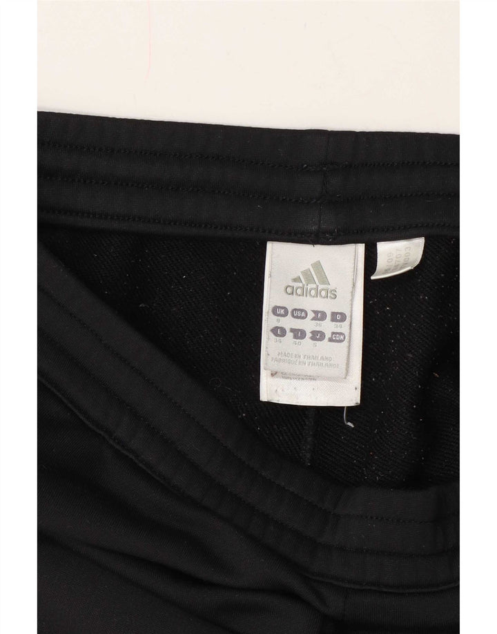 Adidas Pantalon de survêtement pour femme UK 8 Small Noir Polyester