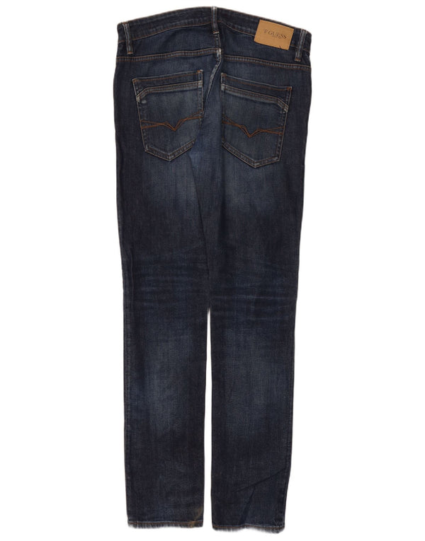 Мужские джинсы суперскинни Guess W33 L32 синие