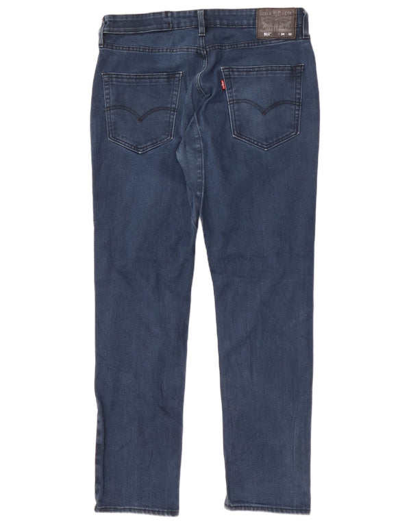 Levi's Mens 511 Slim Jeans W34 L32 Blue