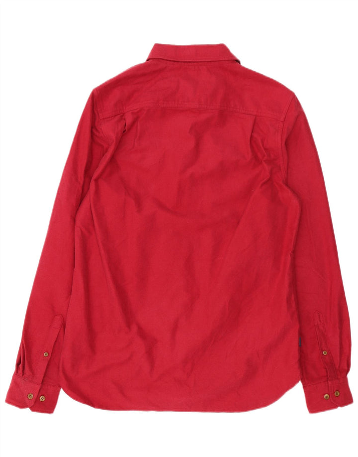 Superdry Mens Shirt Medium Red Cotton
