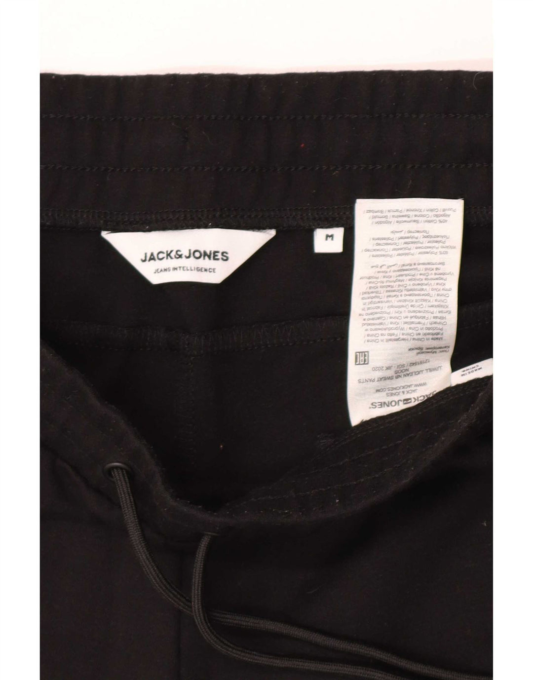 Jack & Jones Pantalon De Survêtement Joggers Homme Noir Moyen Polyester