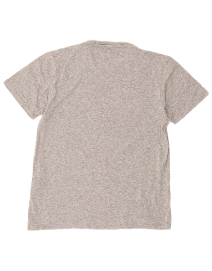 Levi's Herre grafisk T-shirt top mellemgrå bomuld