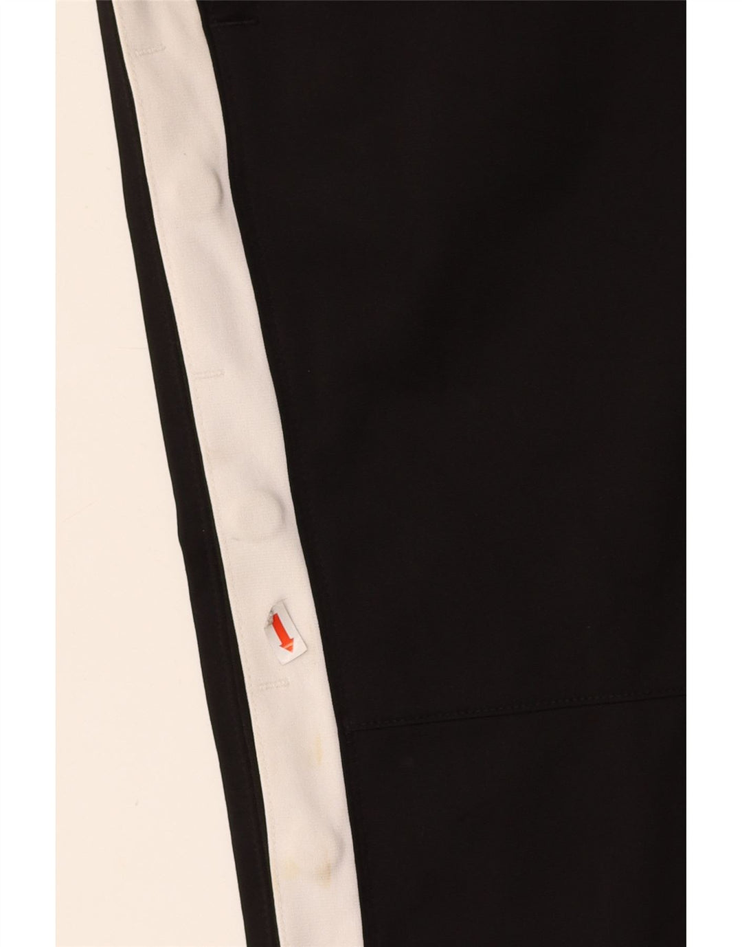 CHAMPION Womens Tracksuit Trousers UK 12 Medium Black Colourblock