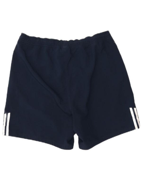 Adidas Mens Sport Shorts Large Navy Blue Polyester