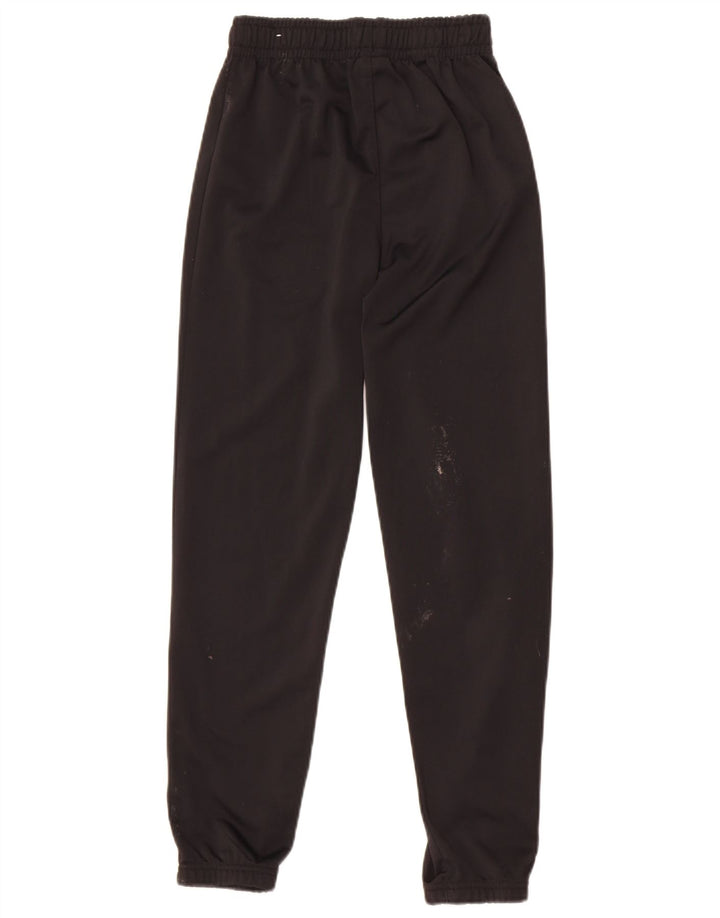 Nike Boys Tracksuit Trousers Joggers 12-13 Years Large Black Polyester