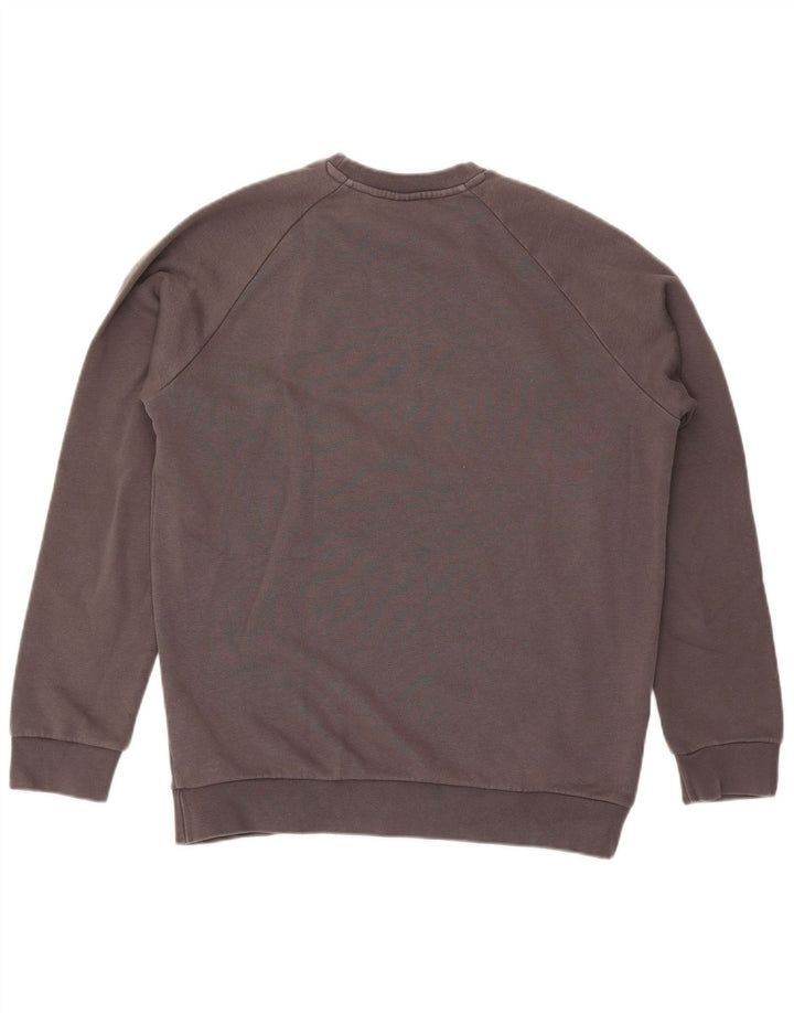 Ανδρικό φούτερ Adidas Jumper Μεσαίο γκρι βαμβακερό