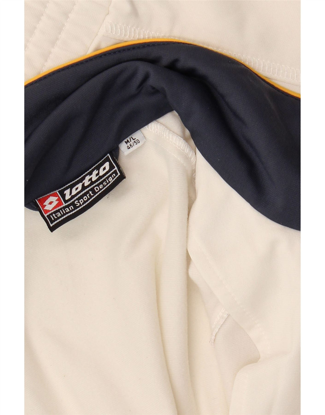 Giacca da tuta da uomo Lotto Medium Off White Sports