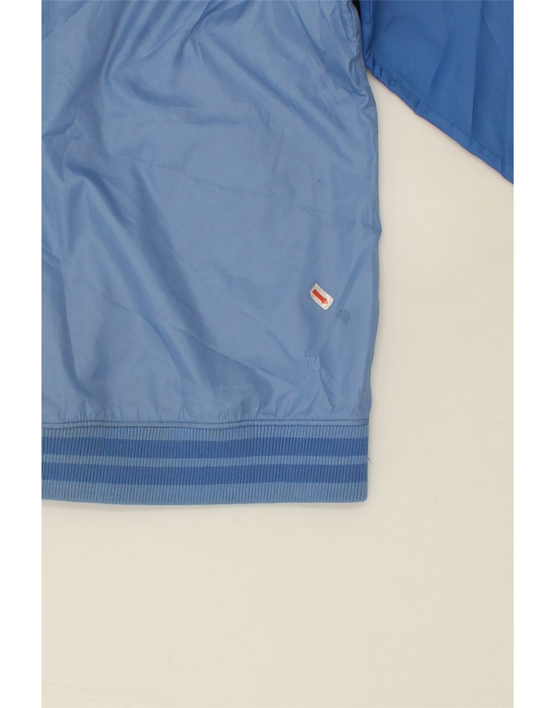 CONVERSE Boys Hooded Rain Jacket 12-13 Years Large Blue Polyester | Vintage Converse | Thrift | Second-Hand Converse | Used Clothing | Messina Hembry 