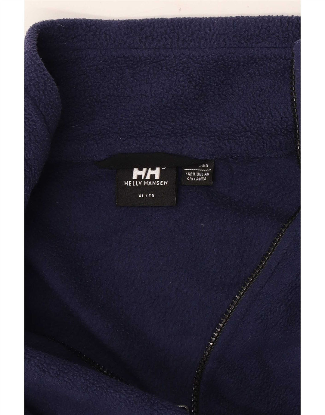 Helly Hansen Mens Fleece Jacket UK 42 XL Navy Blue