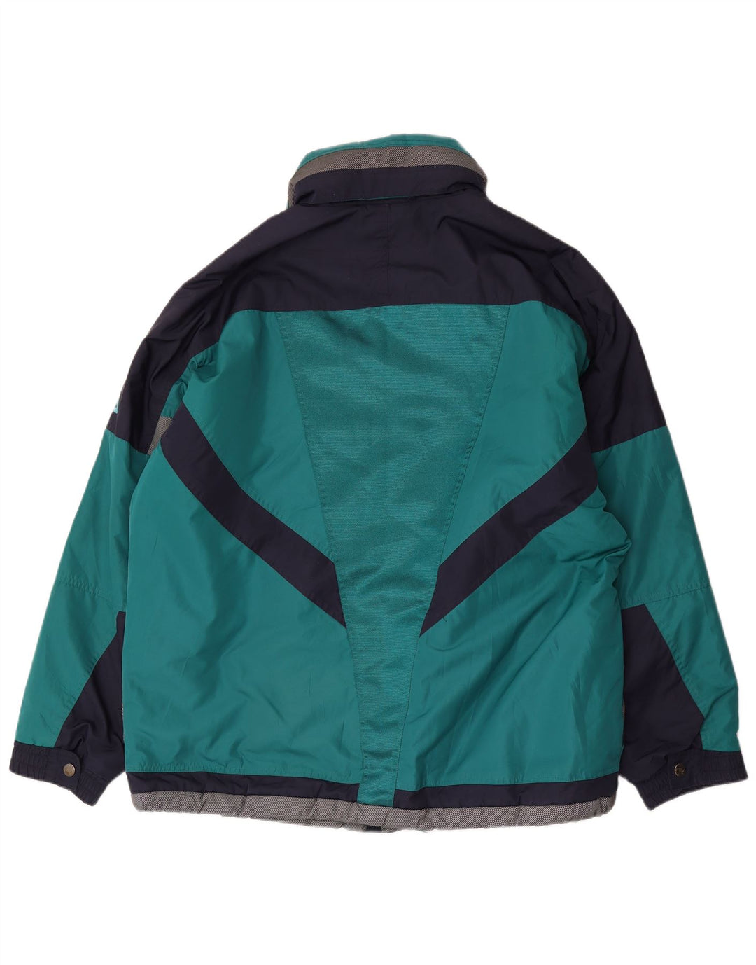 Fila Mens Ski Jacket IT 56 3XL Blue Colourblock Polyester