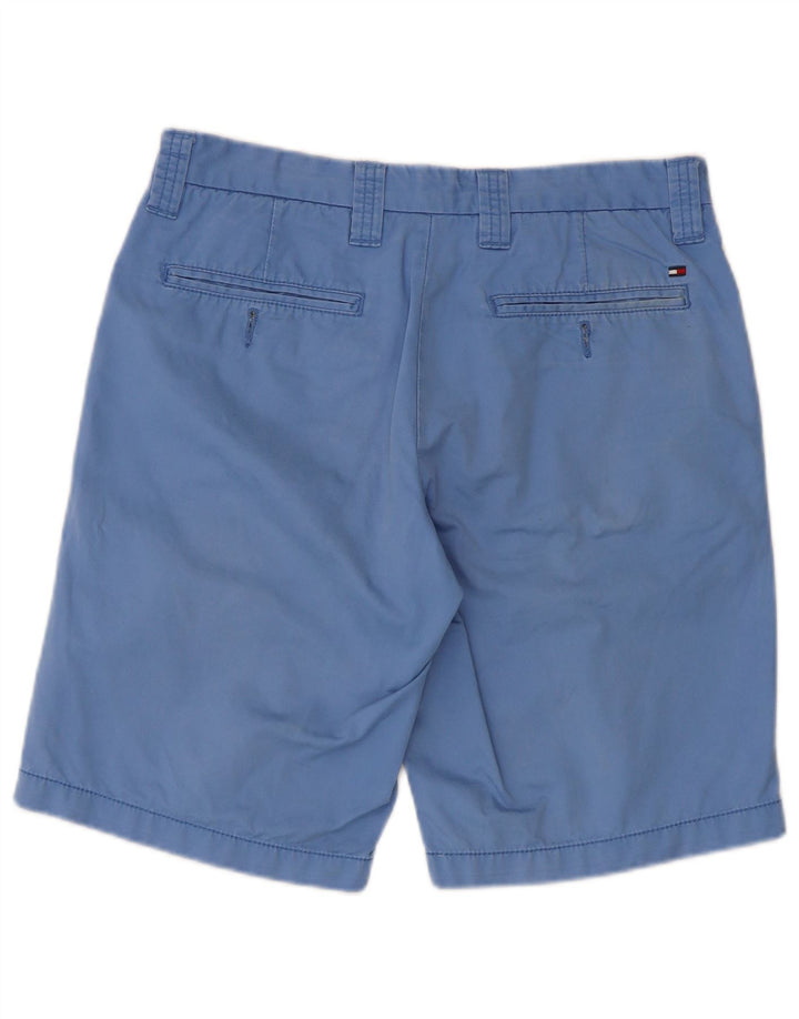 Tommy Hilfiger Mens Chino Shorts W31 Medium Blue Cotton