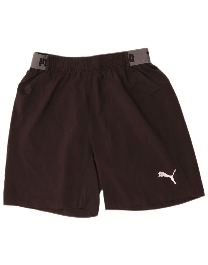 Pantaloncini sportivi grafici PUMA da uomo di colore medio nero