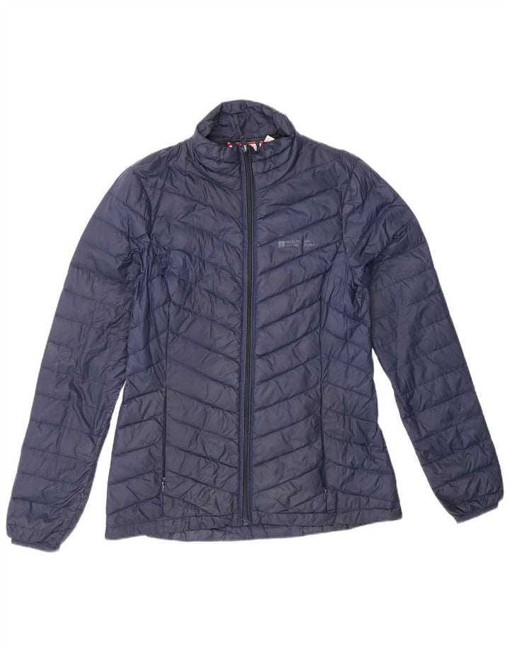 MOUNTAIN WAREHOUSE Женская стеганая куртка UK 10, маленькая, темно-синий, нейлон