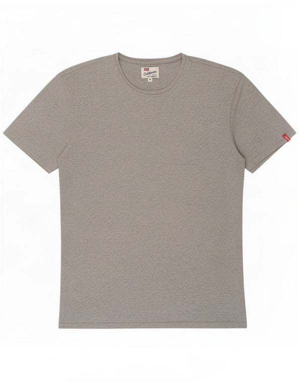 Levi's Damen T-Shirt Top UK 12 mittelgraue Baumwolle
