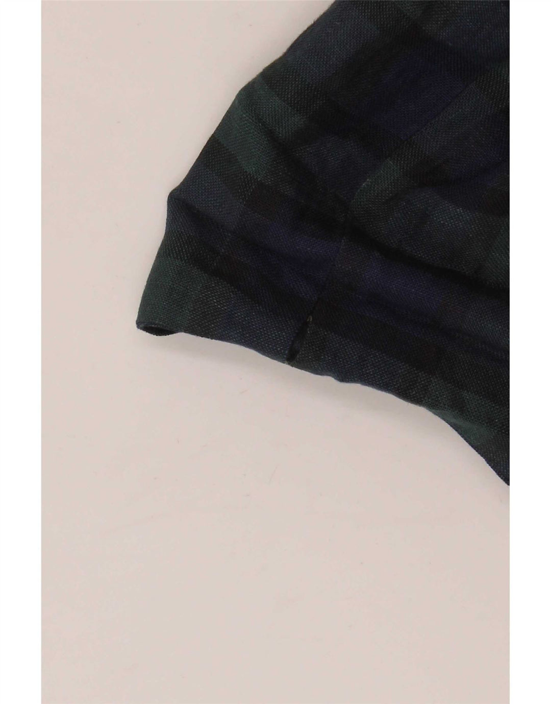 vintage Femme 2 Bouton Blazer Veste UK 14 Moyen Vert Check