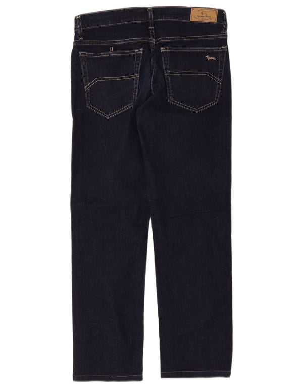 Jeans dritti da donna Harmont & Blaine IT 46 Large W32 L28 Cotone blu navy