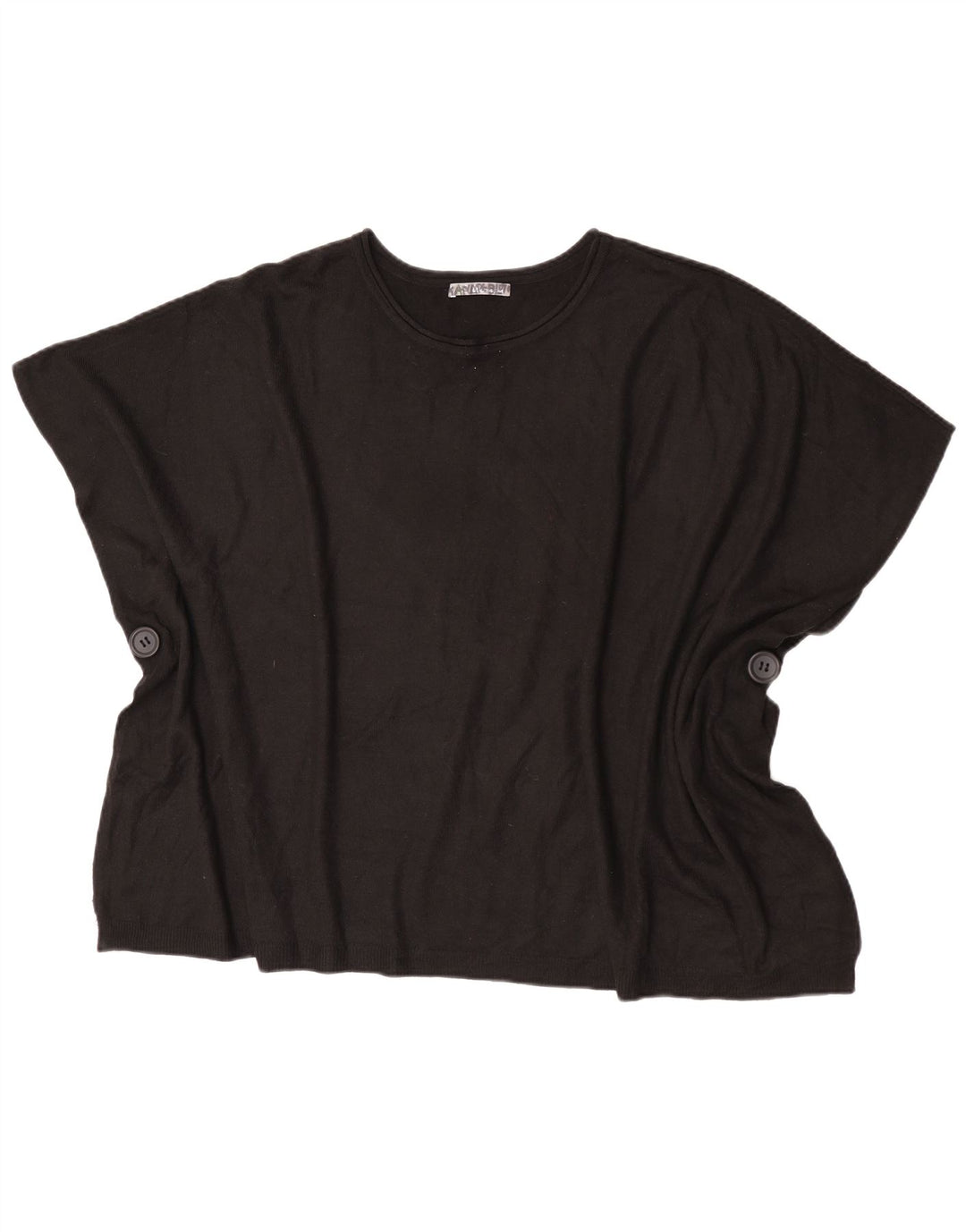 Marks & Spencer Womens Poncho Top One Size Black