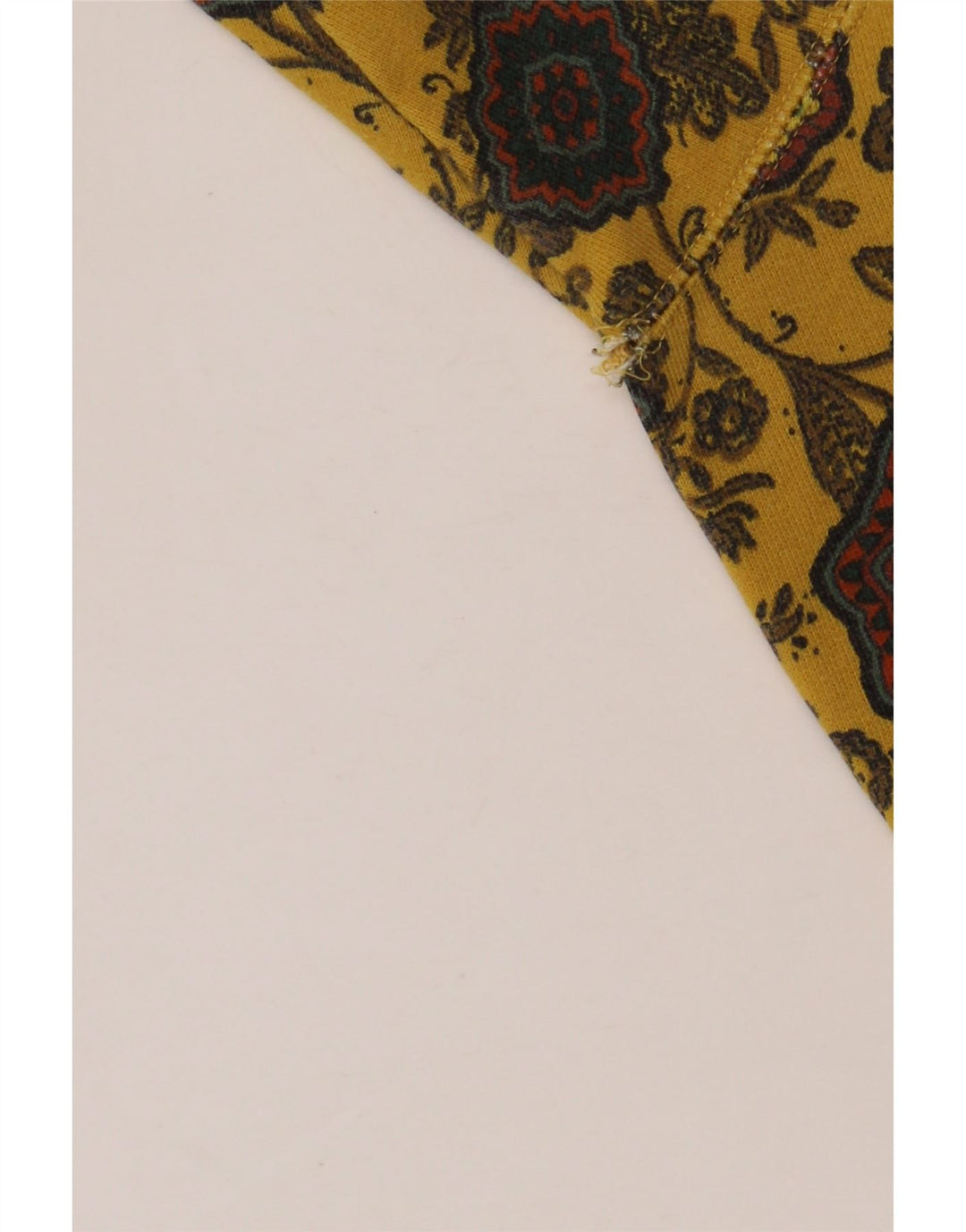 PATRIZIA DINI Dame Sweatshirt Jumper UK 14 Medium Yellow Floral