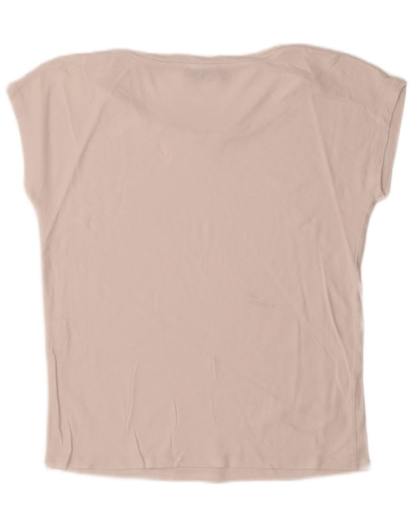 Max & Co. Damen T-Shirt Top UK 14 Medium Weiß