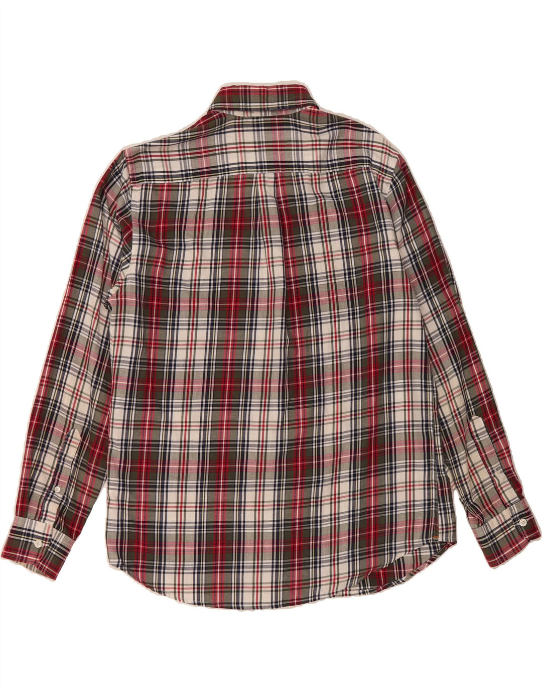DOCKERS Mens Flannel Shirt Medium Multicoloured Check Cotton Vintage Dockers and Second-Hand Dockers from Messina Hembry 