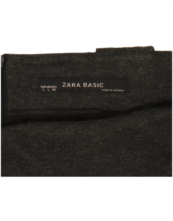 Gonna a tubino Zara da donna grande W30 grigia screziata