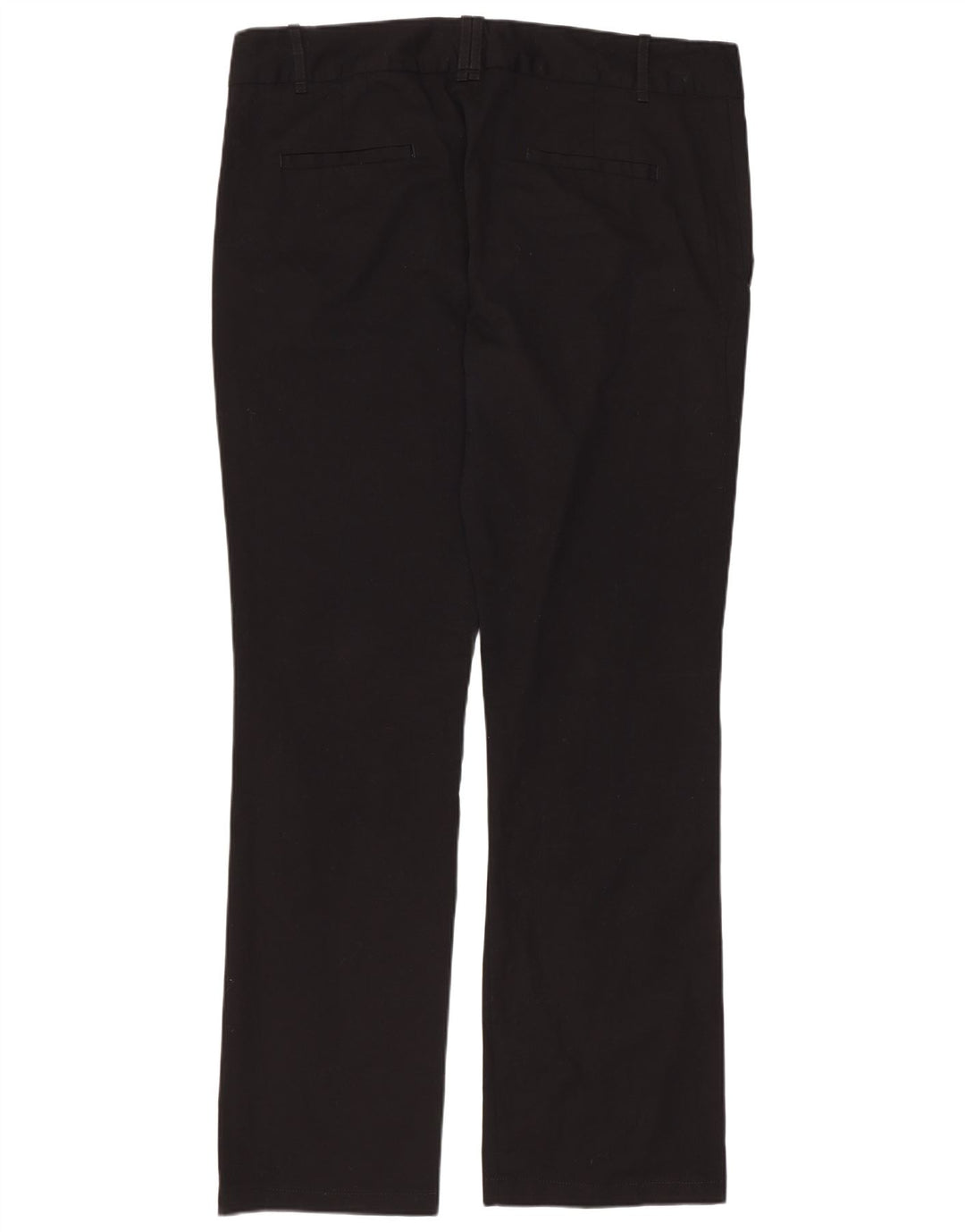 Zara Womens Chino Trousers EU 44 Large W34 L31 Black