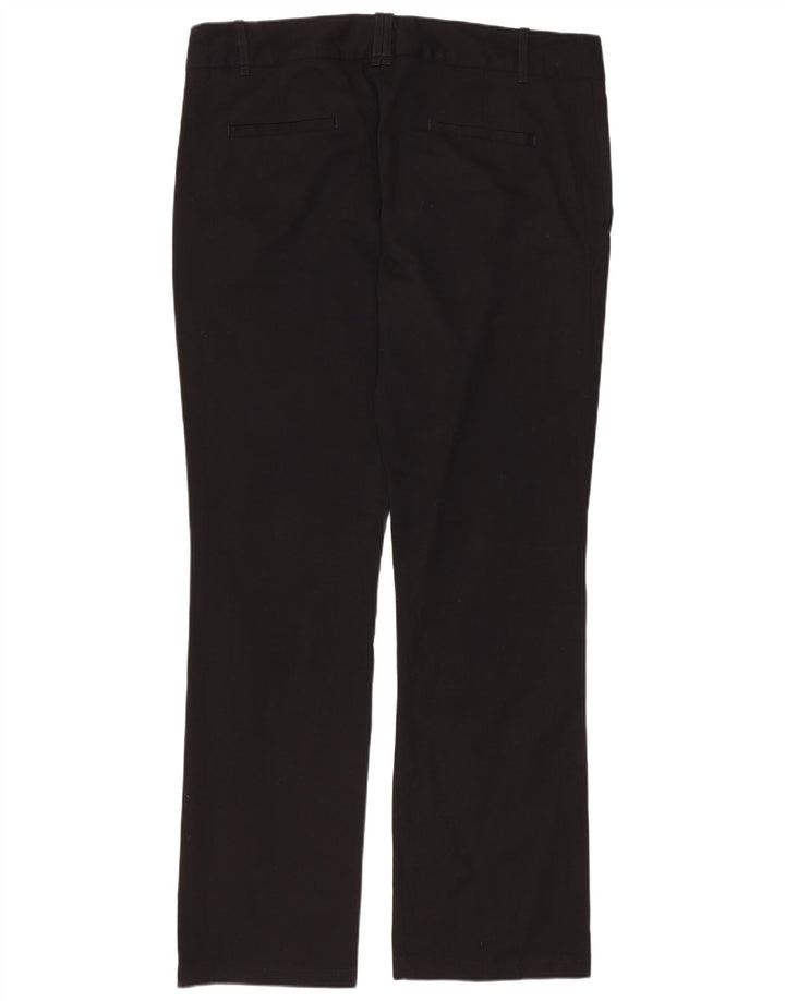 Zara Womens Chino Trousers EU 44 Large W34 L31 Black
