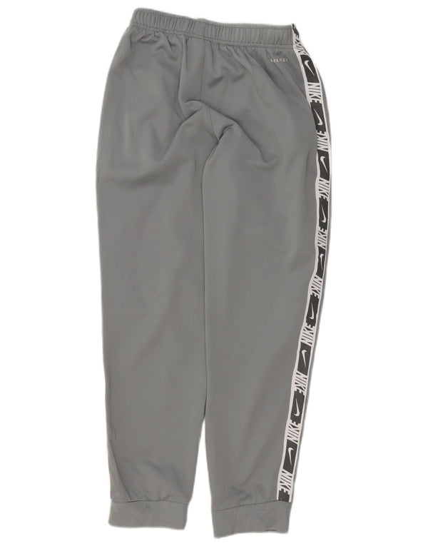 Nike Boys Dri Fit Tracksuit Trousers Joggers 13-14 Years XL Grey