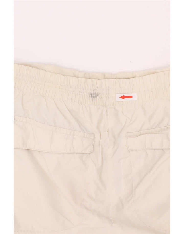 Adidas Boys Swimming Shorts 13-14 Years White Striped Polyester