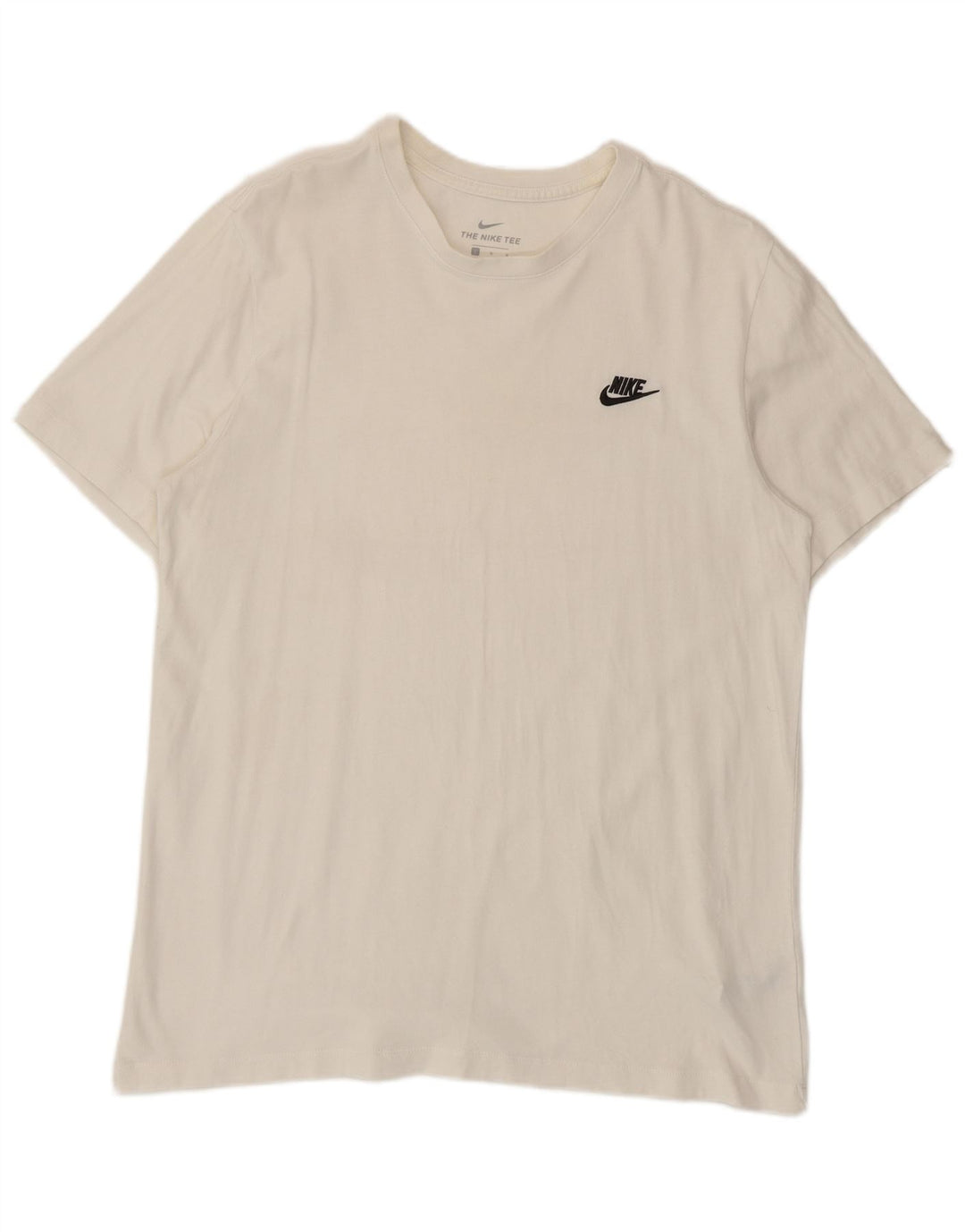 Nike Herren T-Shirt Top Große weiße Baumwolle