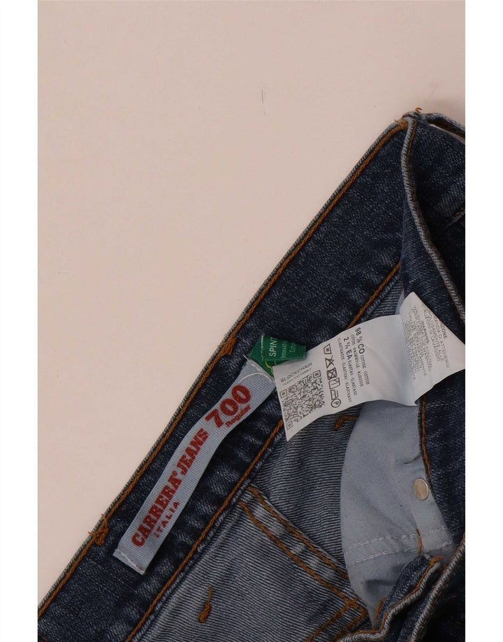 Carrera Mens 700 Distressed Slim Jeans W33 L34 Blue Cotton