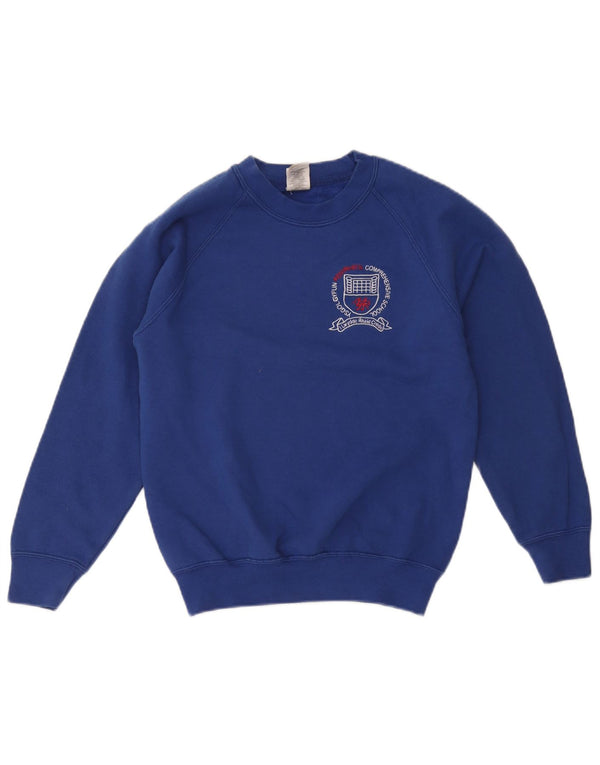 Russell Athletic Jungen-Sweatshirt mit Grafik, 11–12 Jahre, 2XL, blaue Baumwolle