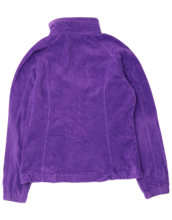 Giacca in pile da donna Columbia UK 14 poliestere viola medio