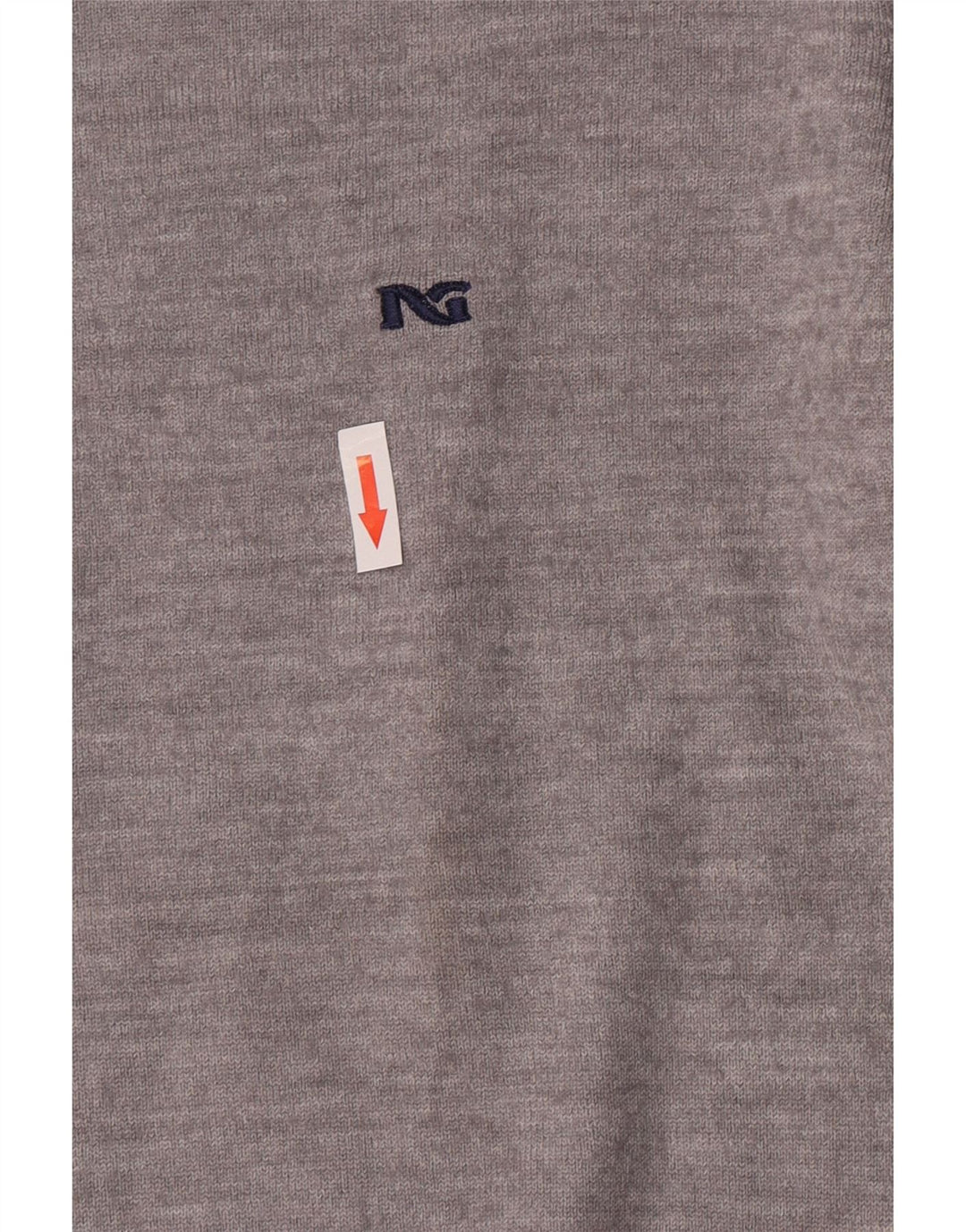 Nero Giardini Boys Crew Neck Jumper Sweater 11-12 Years Grey Flecked