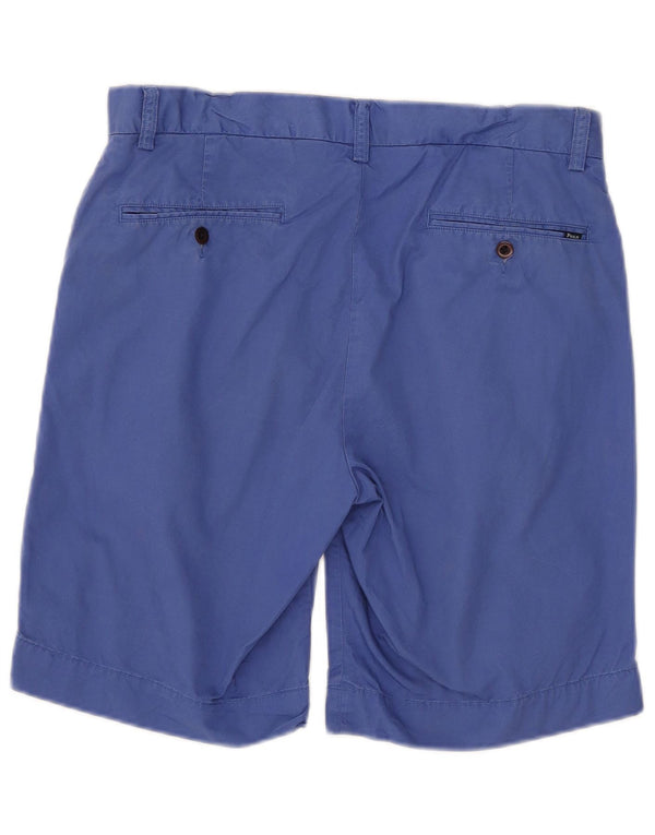Polo Ralph Lauren Mens Classic Fit Chino Shorts W32 Medium Blue Cotton