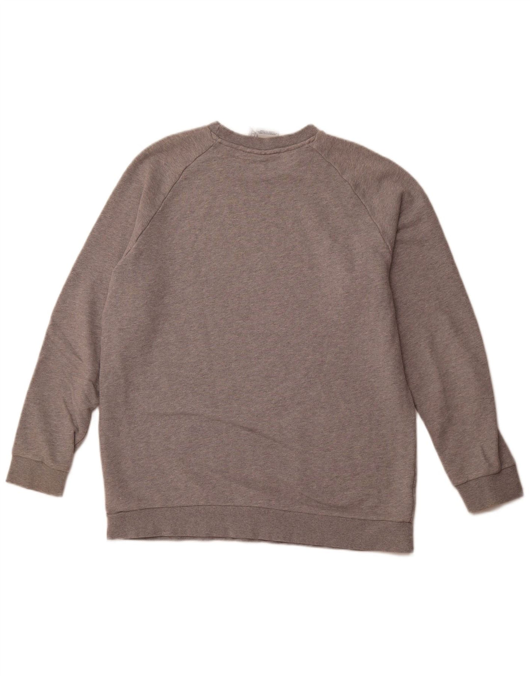 ADIDAS Mens Graphic Sweatshirt Jumper Large Grey Cotton